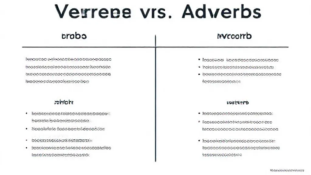 What Are the Key Differences Between Verbs and Adverbs?