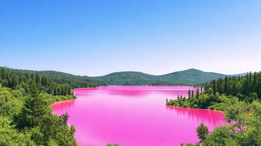 Why Do Some Lakes Appear Pink?